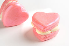 Load image into Gallery viewer, 2 Heart Macaron Soaps;
